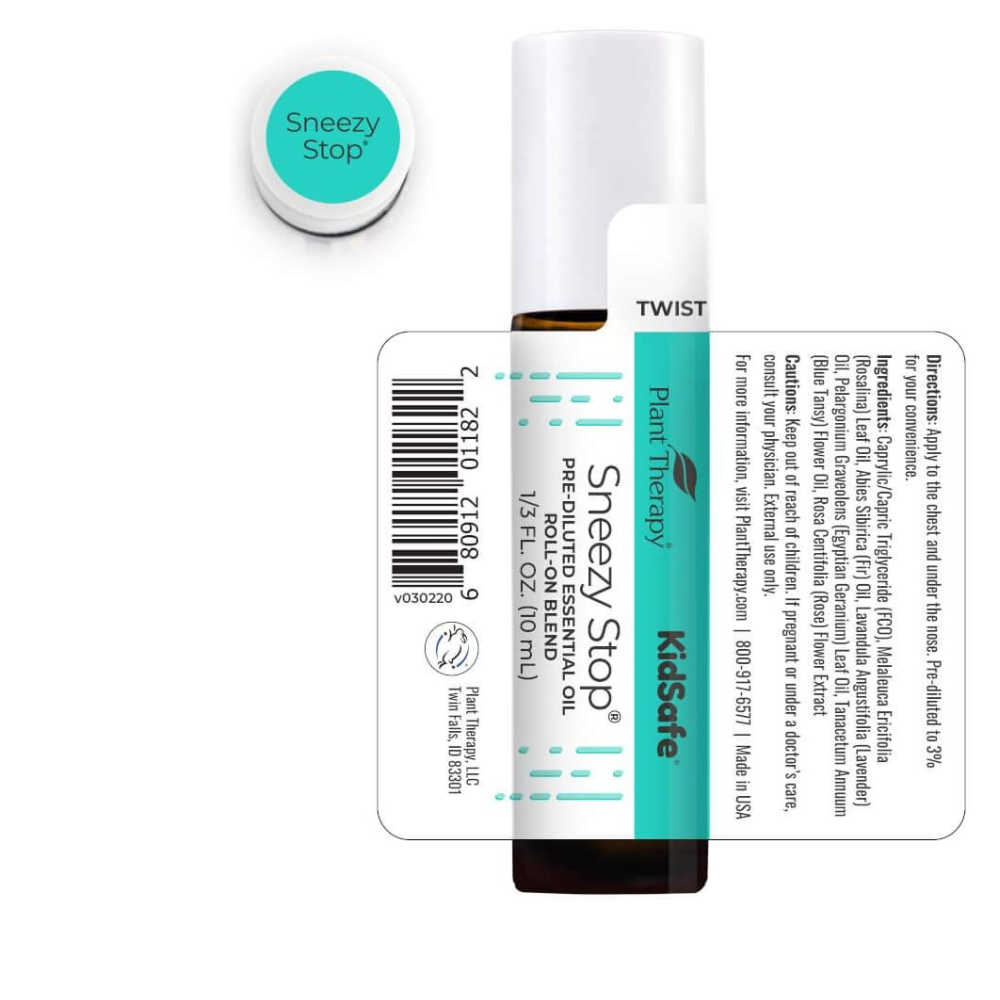 KidSafe Sneezy Stop Sinergia en Roll-On Prediluida