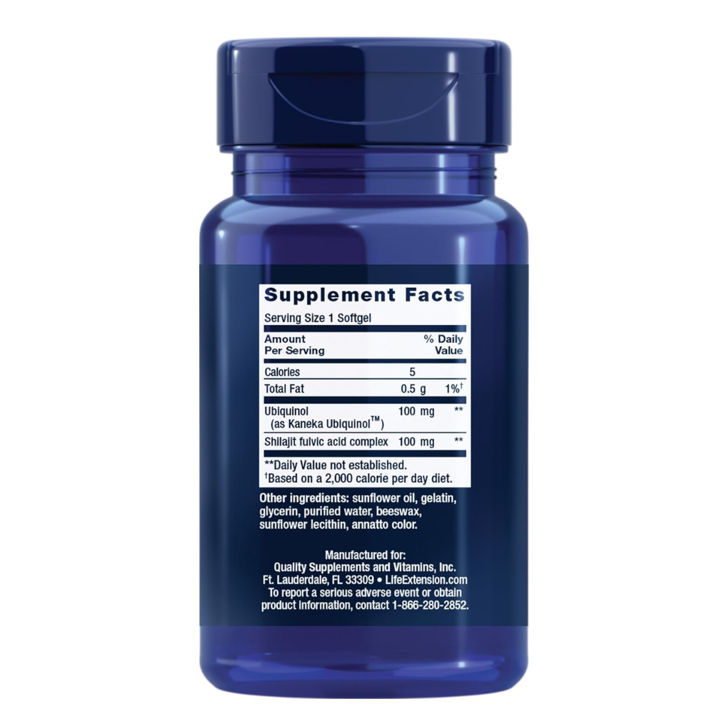 SUPER UBIQUINOL COQ10 WITH ENHANCED MITOCHONDRIAL SUPPORT