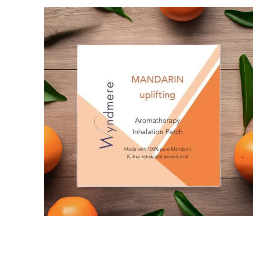 Parche de aceite esencial de mandarina
