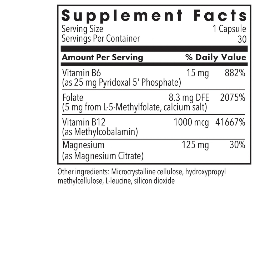 MethylPro L-Methylfolate 5 mg + Cofactors