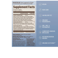 Thumbnail for 10-Day Gut Reset Probiotic Capsules - 10 Servings