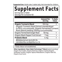 Thumbnail for Organics Extra Strength Turmeric Tablets