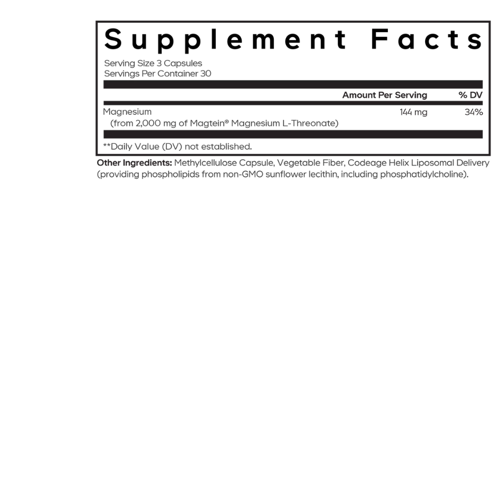 Liposomal Magnesium L-Threonate