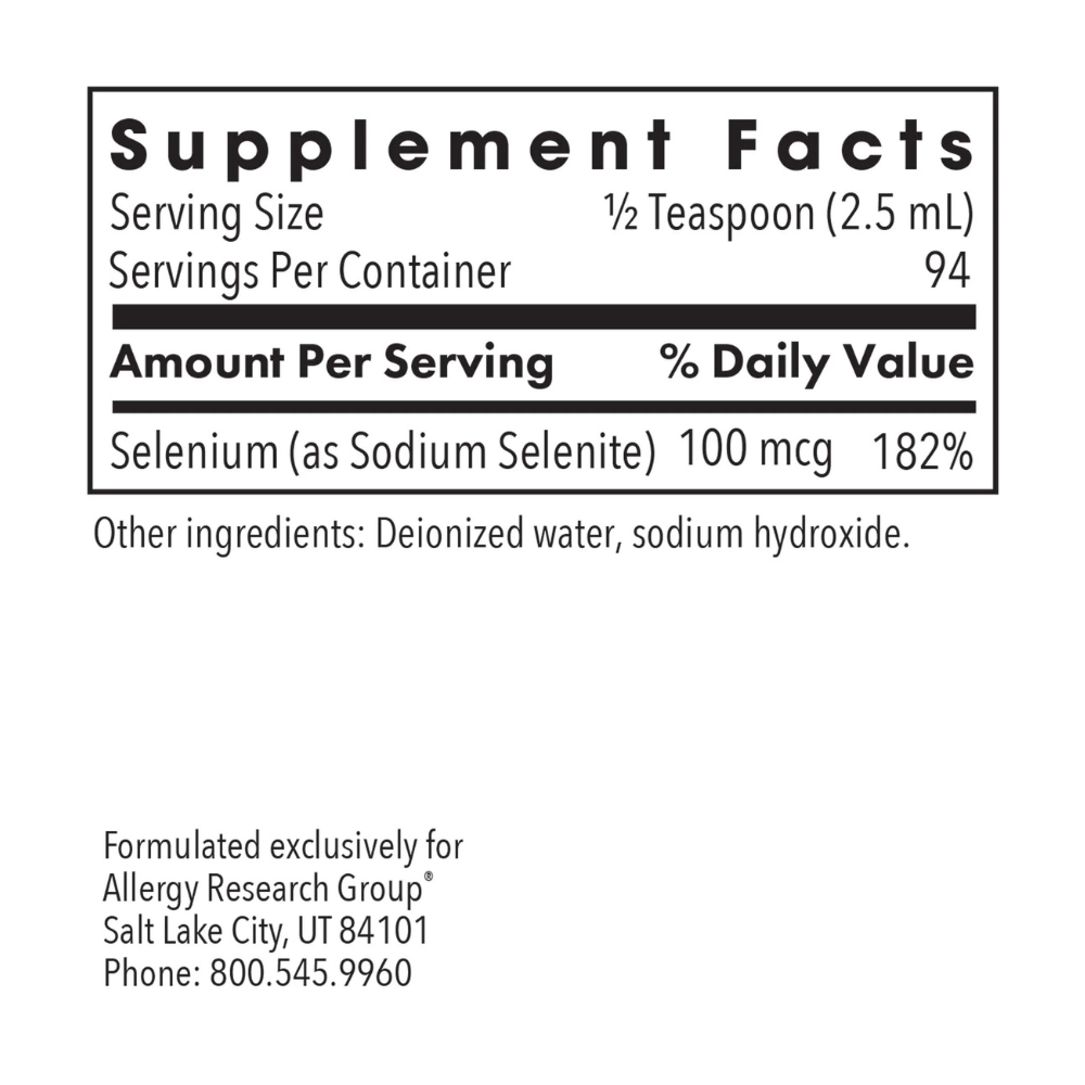 Selenium Solution