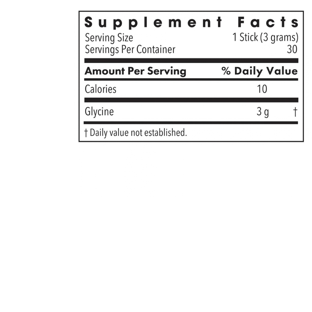 Metabolic Maintenance Glycine Sticks