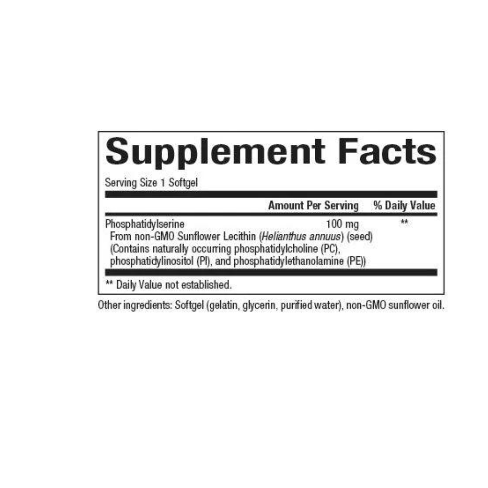PHOSPHATIDYLSERINE 100 MG