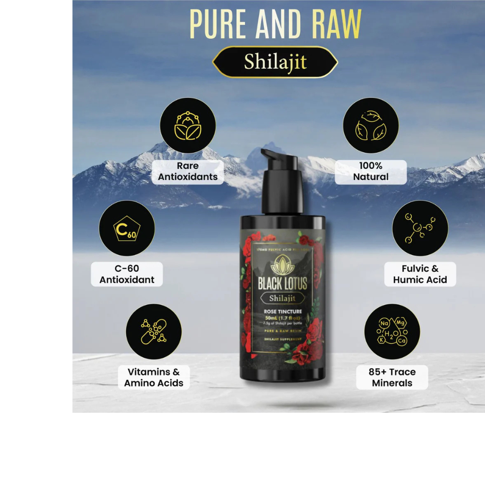 ROSE SHILAJIT TINCTURE