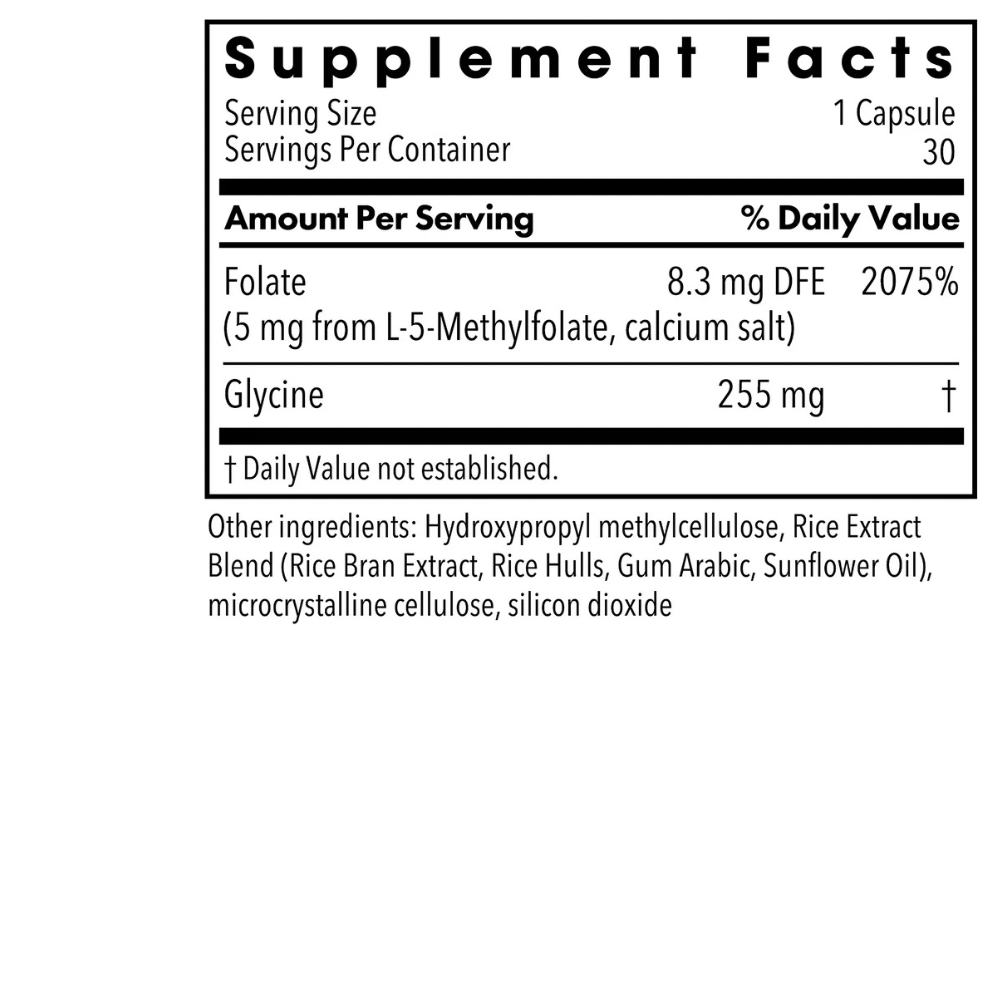 MethylPro L-Methylfolate 5 mg