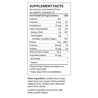 Thumbnail for Whey Protein Isolate - Travel Packs - Vanilla