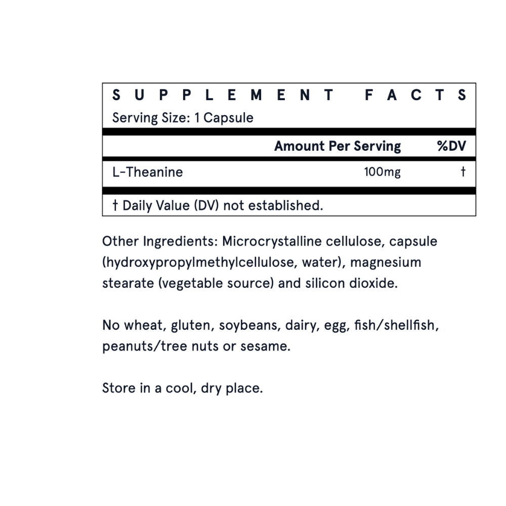 Teanina 100 - 100mg