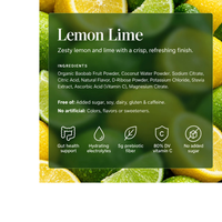 Thumbnail for GUT HEALTH + HYDRATION LEMON LIME
