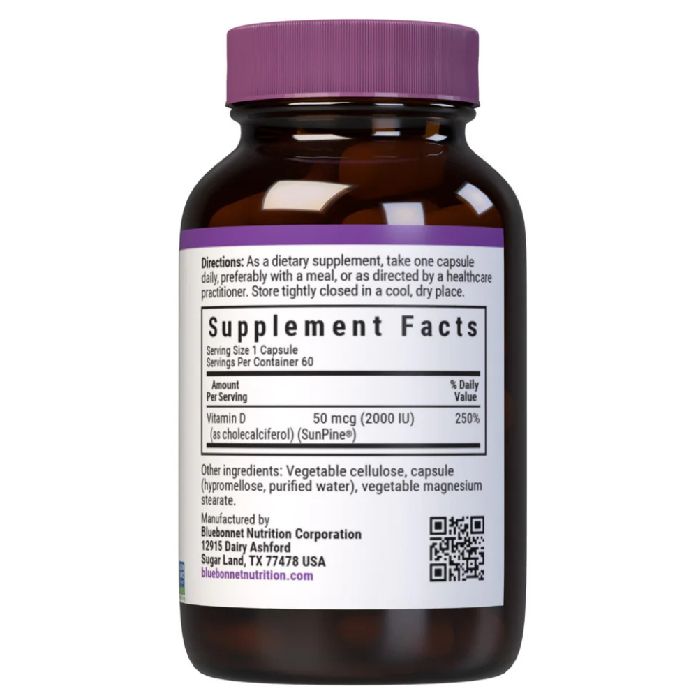 VEGAN VITAMIN D3 50 mcg 2000 IU