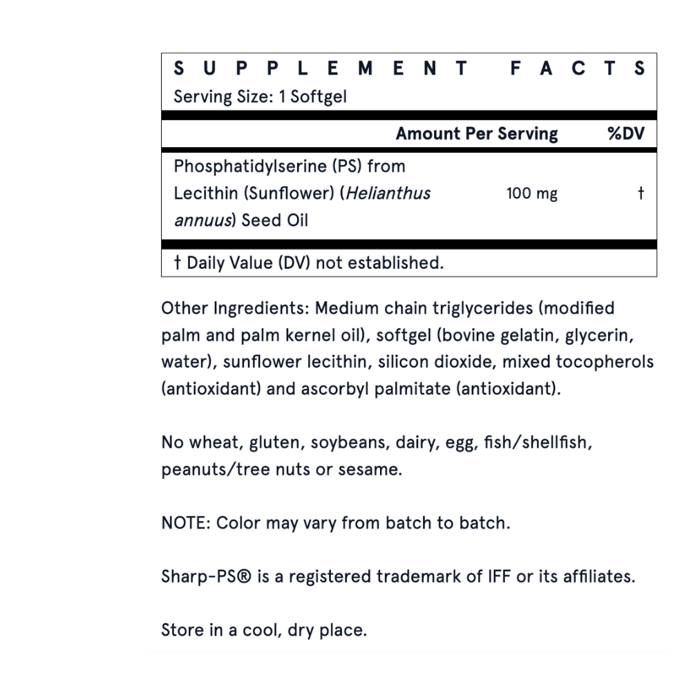 PS 100 - Cápsulas blandas de 100mg