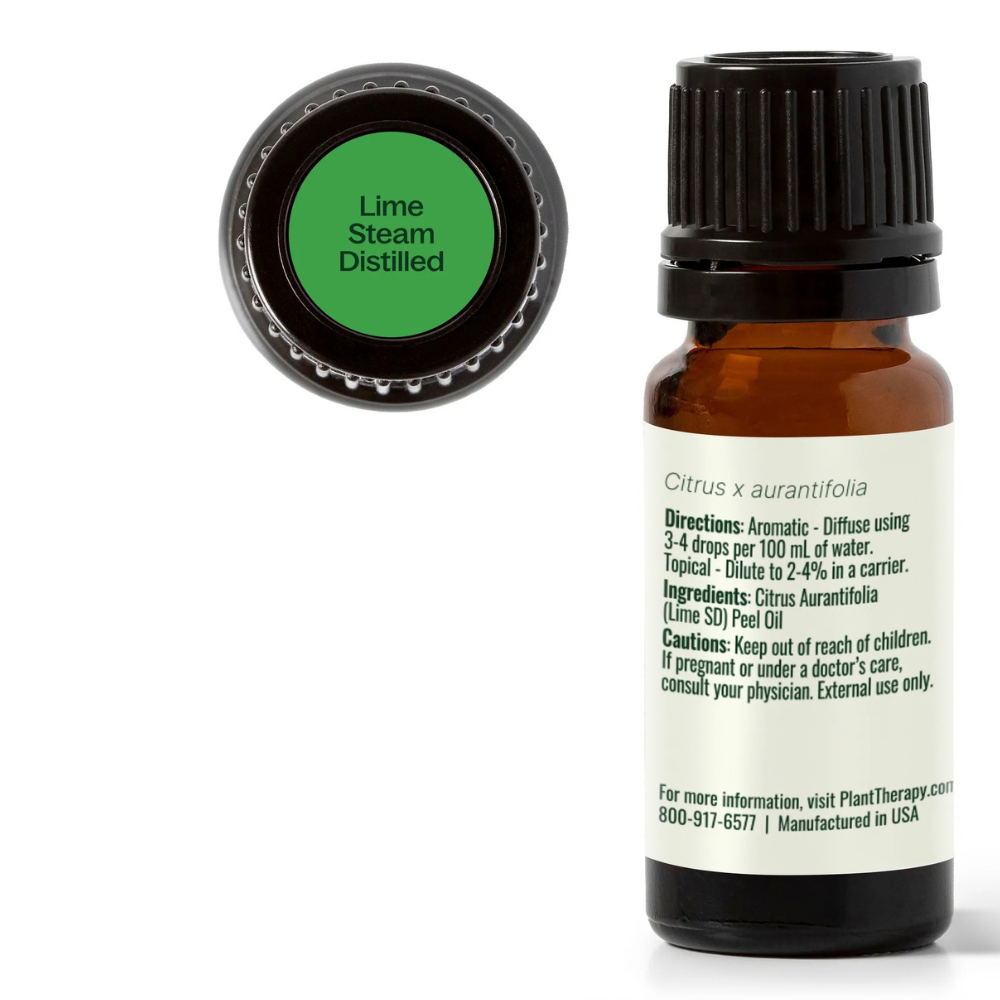 LIME STEAM DISTILLED ESSENTIAL OIL