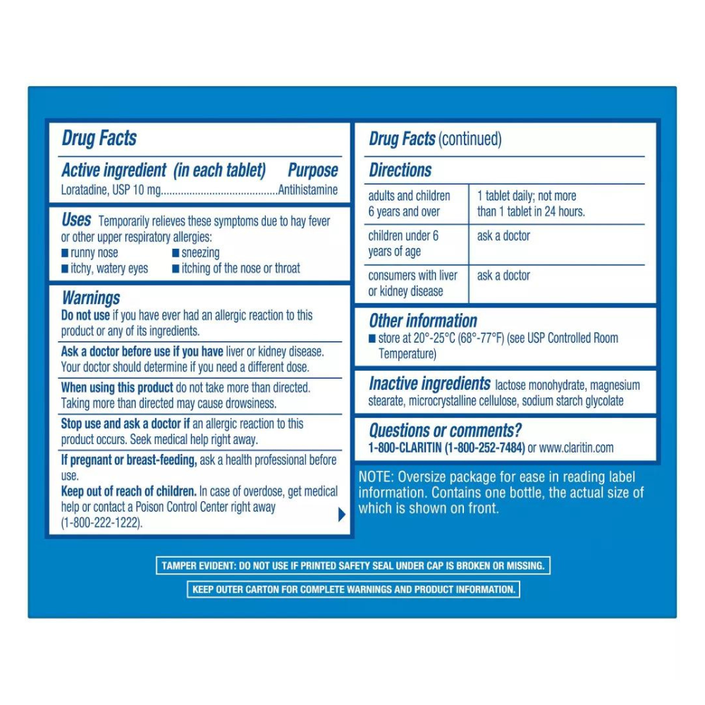 Claritin RediTabs 24 horas