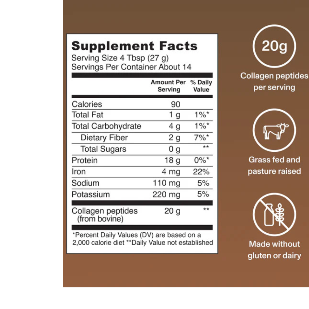 Chocolate Collagen Peptides
