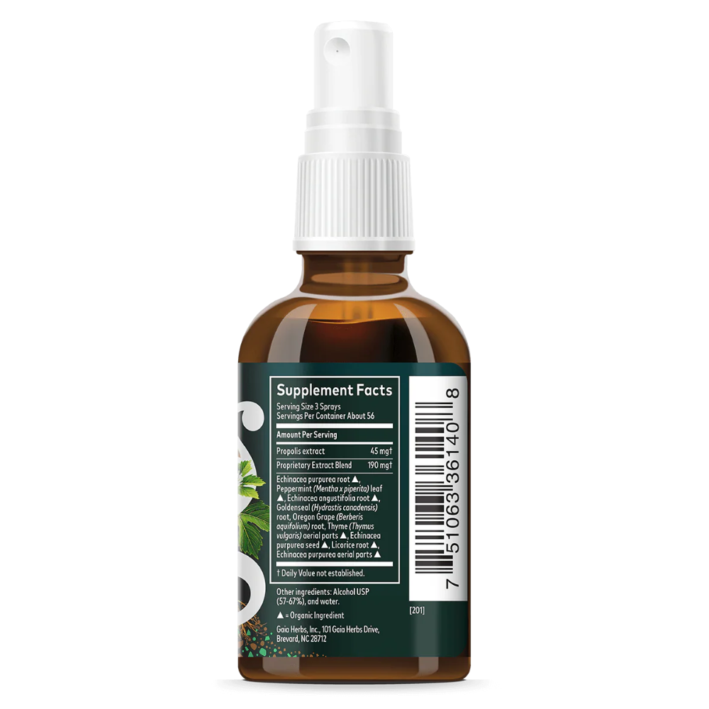 Echinacea Goldenseal Propolis Throat Spray