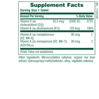 Thumbnail for NaturesPlus Vitamins D3 & K2