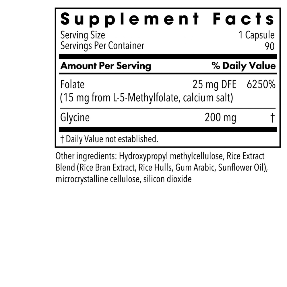MethylPro L-Methylfolate 15 mg
