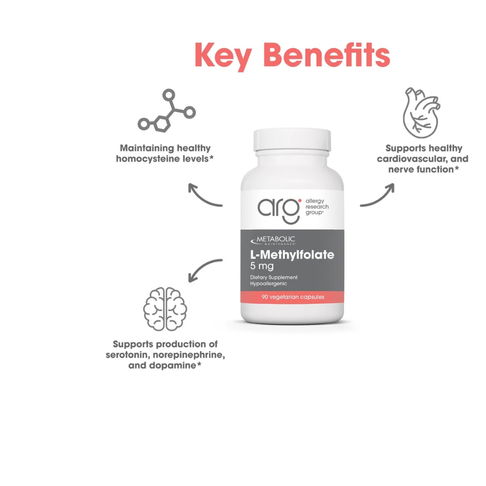 Metabolic Maintenance L-Methylfolate 5 mg