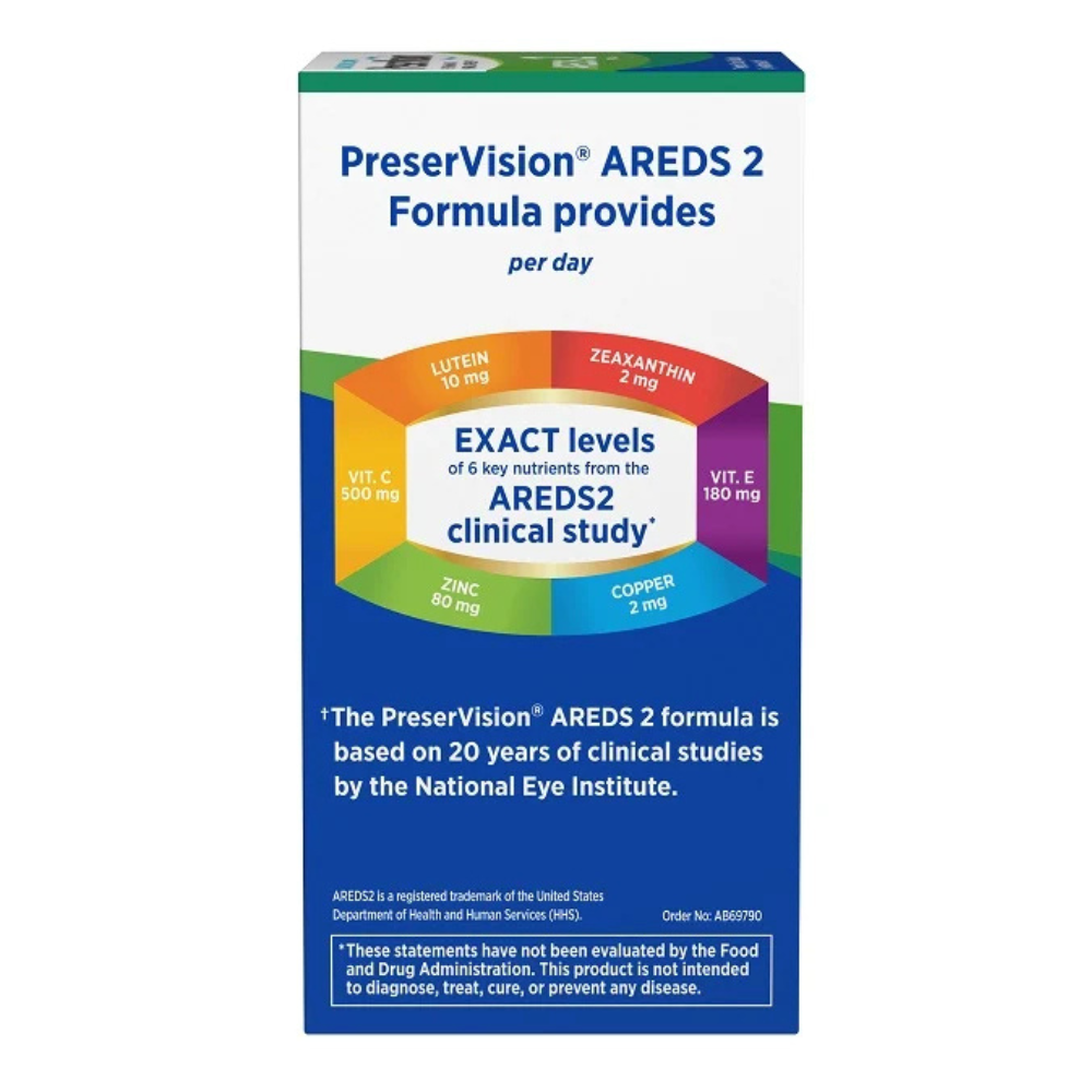 PreserVision AREDS 2 Formula Eye Vitamins