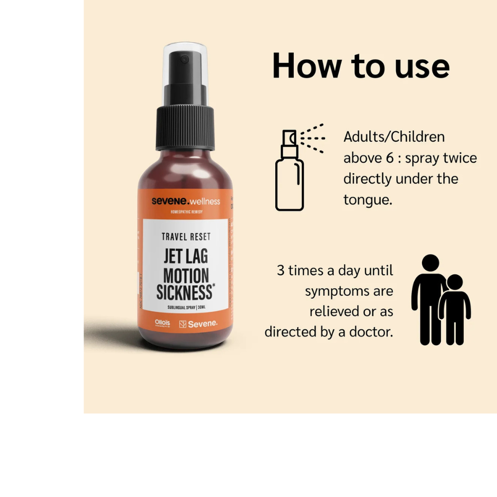 Travel Reset – Homeopathic Spray for Motion Sickness & Travel Discomfort