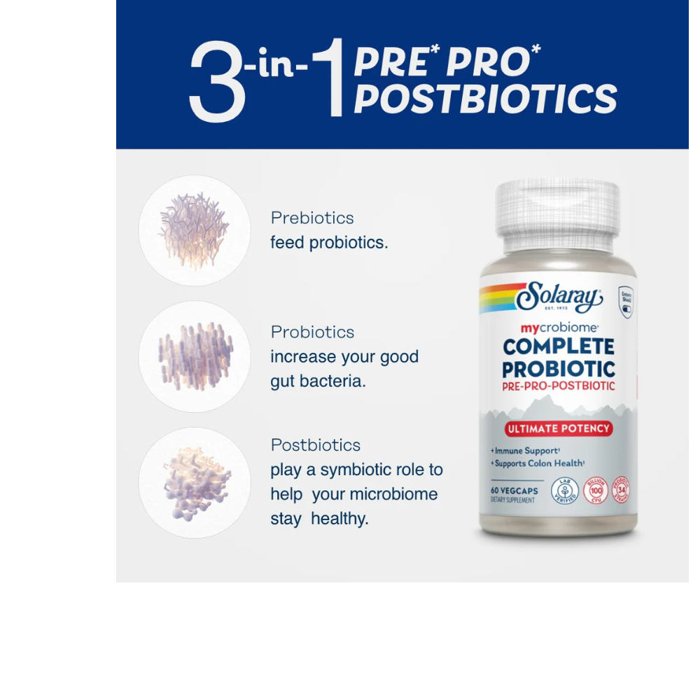 MYCROBIOME COMPLETE PROBIOTIC ULTIMATE POTENCY