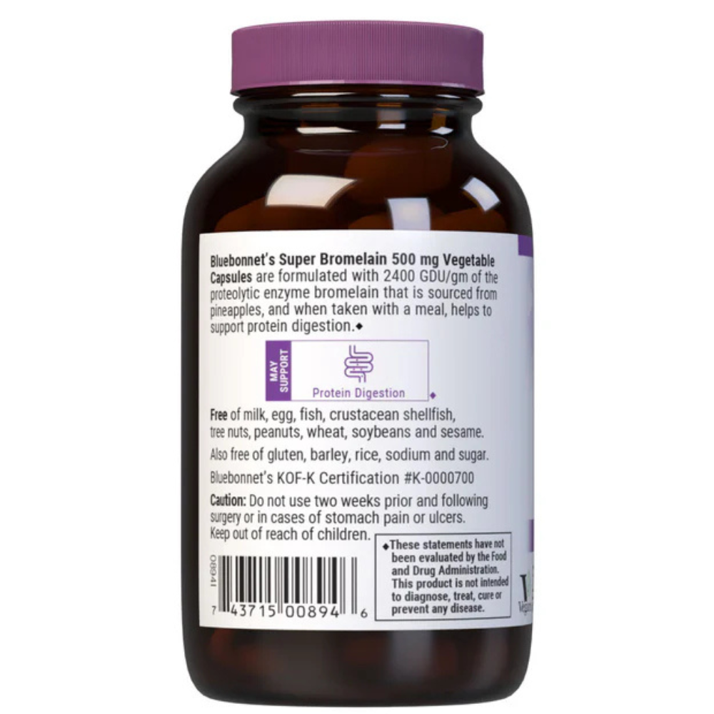 SUPER BROMELAIN 500 mg DIGESTIVE ENZYME