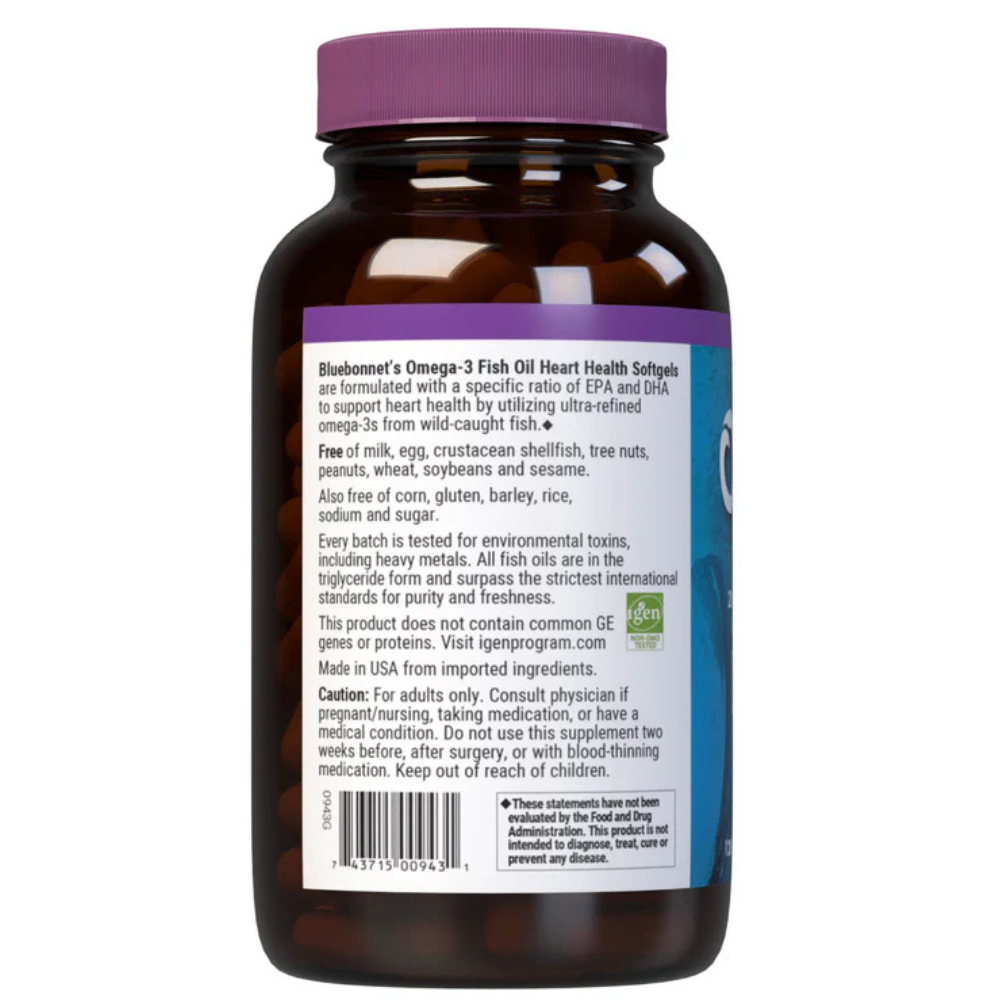 ACEITE DE PESCADO OMEGA-3 SALUD CARDÍACA