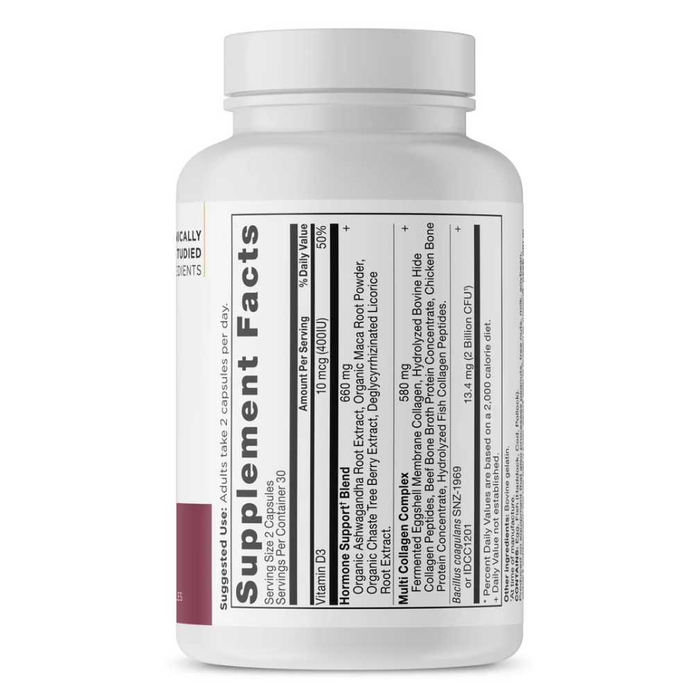 EQUILIBRIO HORMONAL + COLÁGENO