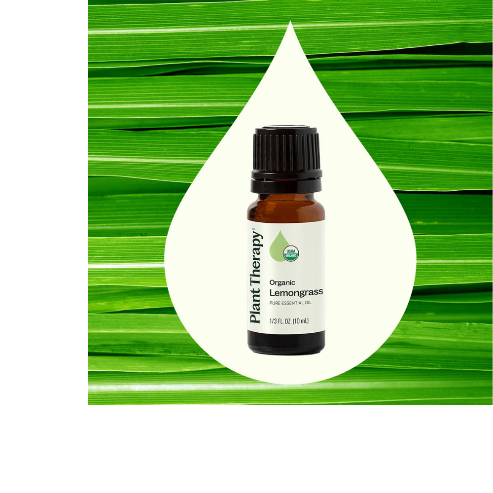 Aceite esencial de hierba limón orgánico