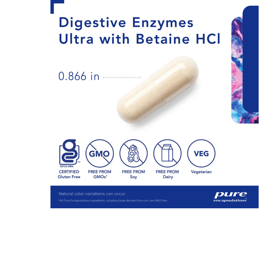 Digestive Enzymes Ultra con Betaína HCl