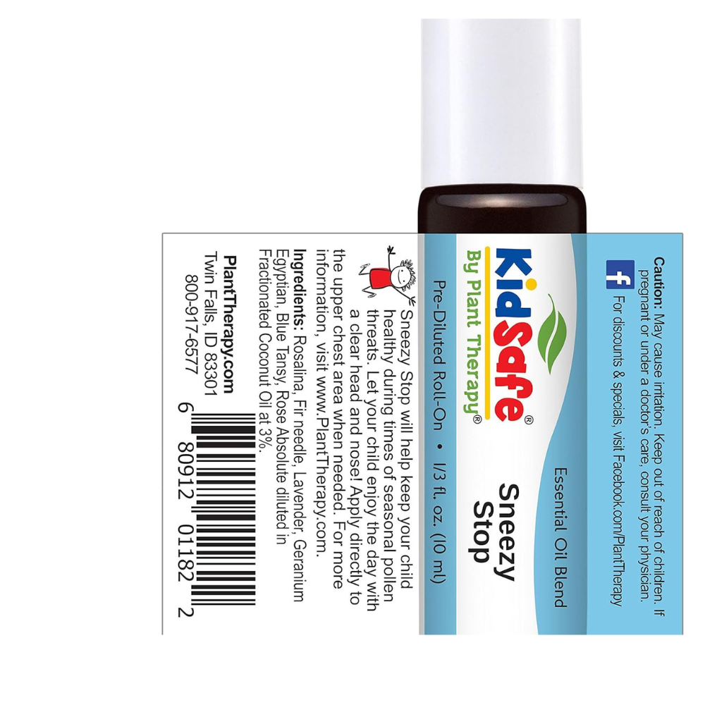KidSafe Sneezy Stop Sinergia en Roll-On Prediluida