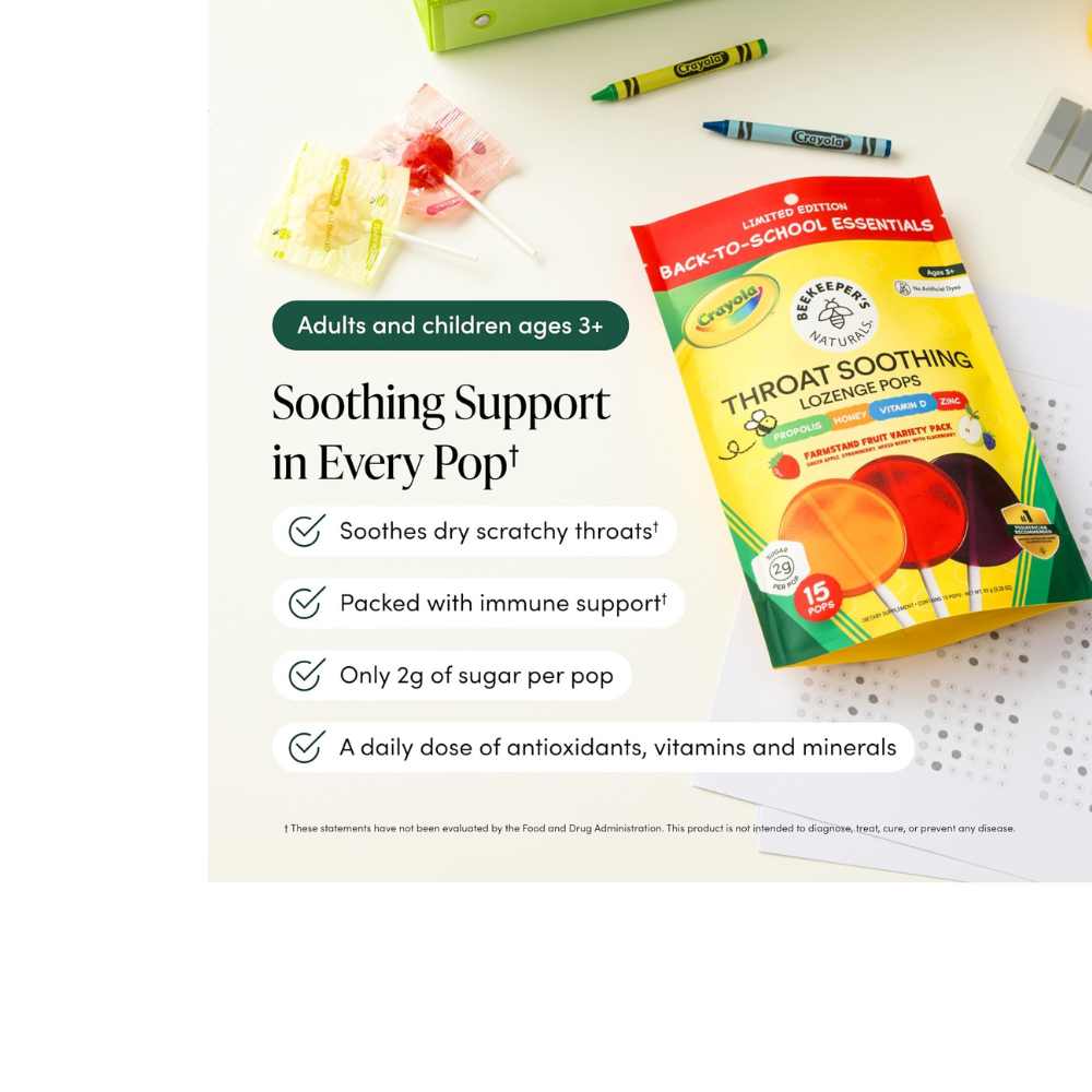 Throat Soothing Lozenge Pops