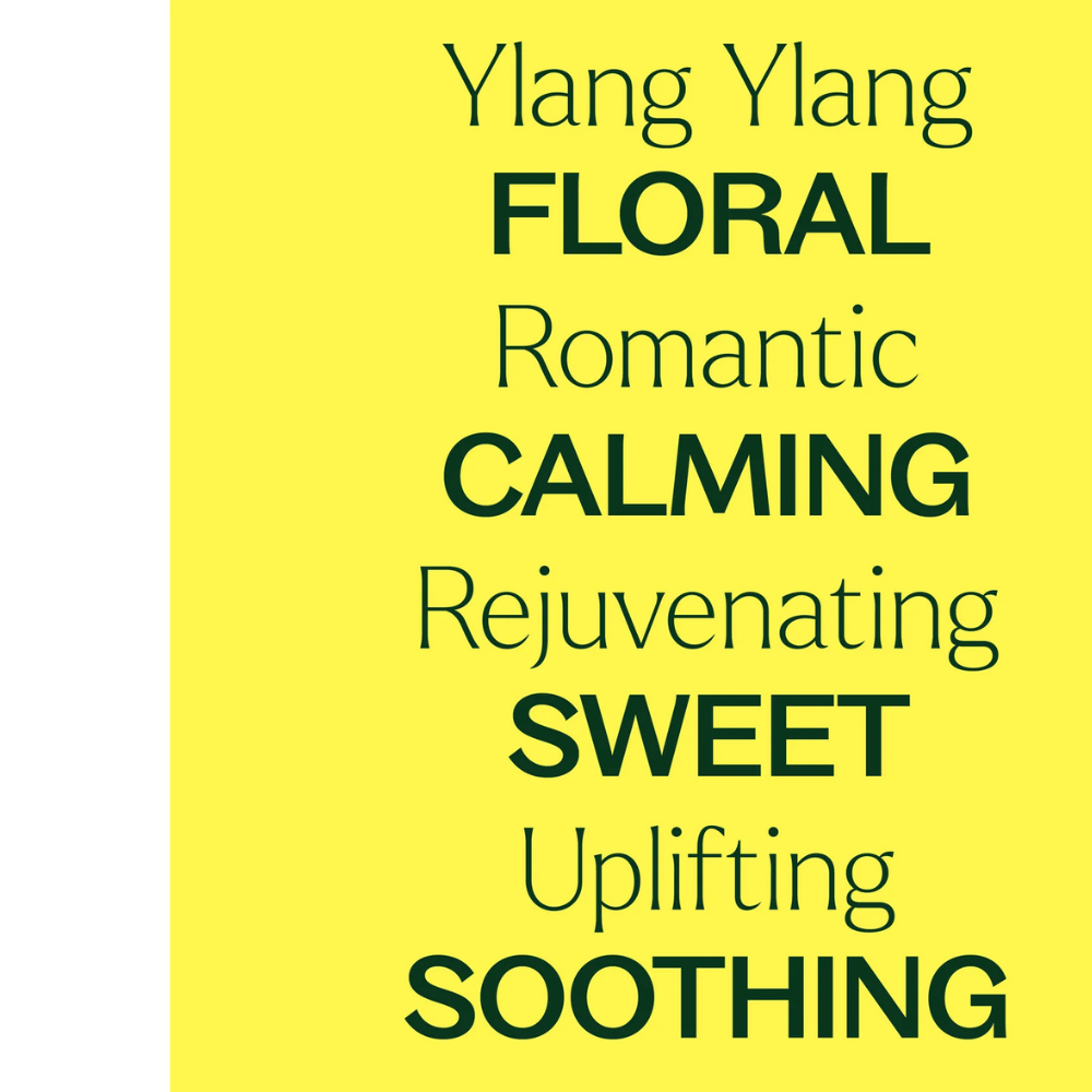 Aceite Esencial Orgánico Completo de Ylang Ylang
