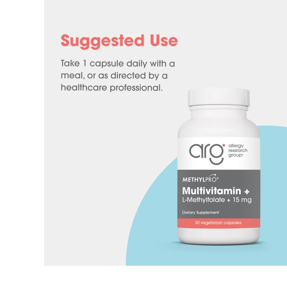 MethylPro Multivitamin + 15 mg L-Methylfolate