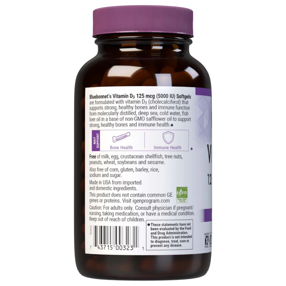 VITAMIN D3 5000 IU 125 MCG