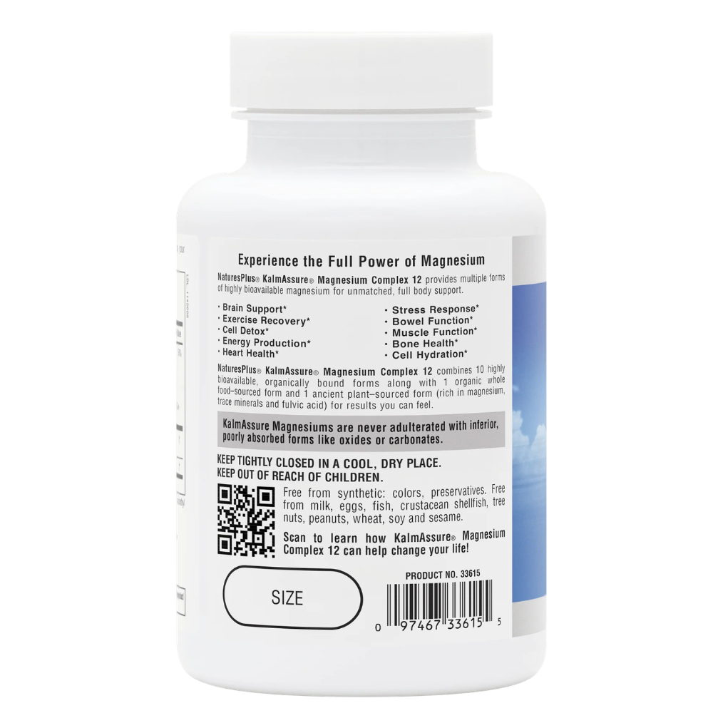 KALMASSURE MAGNESIUM COMPLEX 12 TABLETS