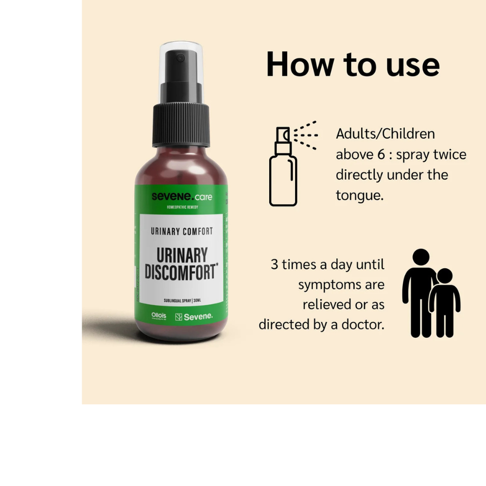 Urinary Comfort – Homeopathic Spray for Urinary Discomfort