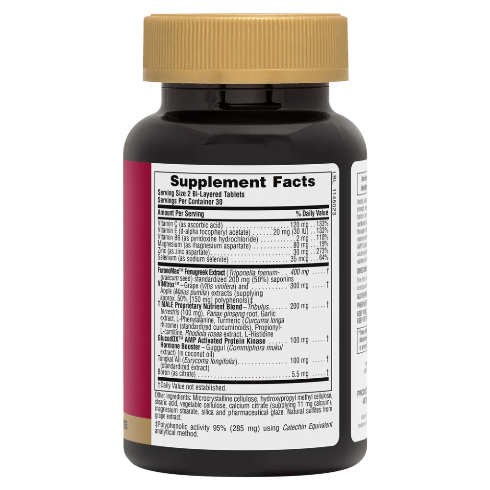 Ultra T MALE Extended Release Bi-Layer Tablets