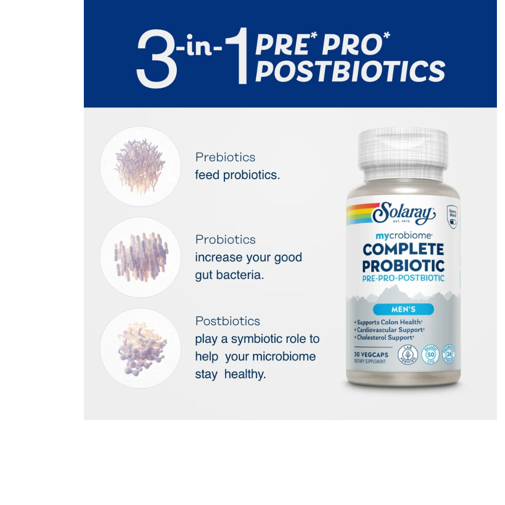 MYCROBIOME COMPLETE PROBIOTIC MEN'S