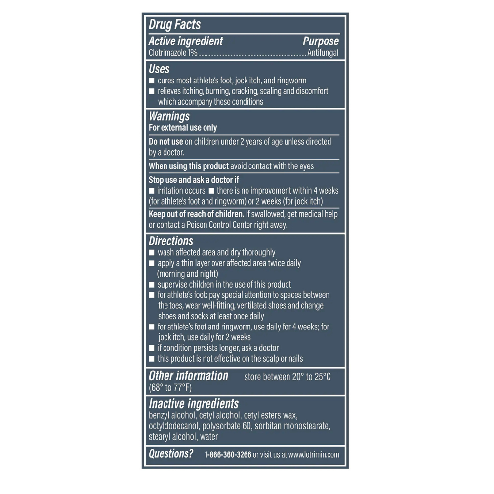 LOTRIMIN AF ANTIFUNGAL CREAM