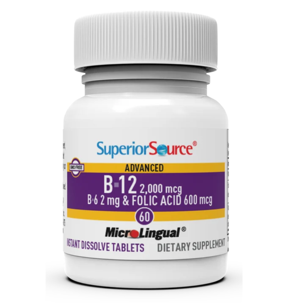 ADVANCED B12 2000MCG ÁCIDO FÓLICO 600MCG