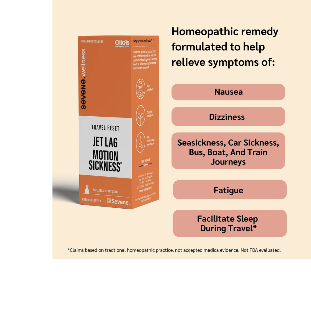 Travel Reset – Homeopathic Spray for Motion Sickness & Travel Discomfort