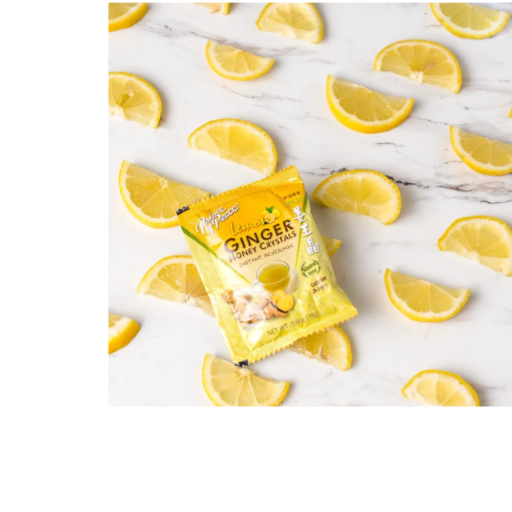Té Instantáneo de Cristales de Jengibre y Miel con Limón