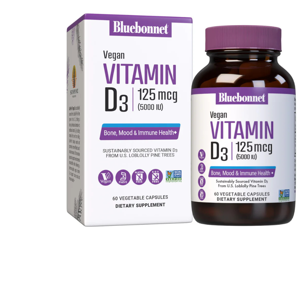 VITAMINA D3 VEGANA 125 mcg 5000 UI
