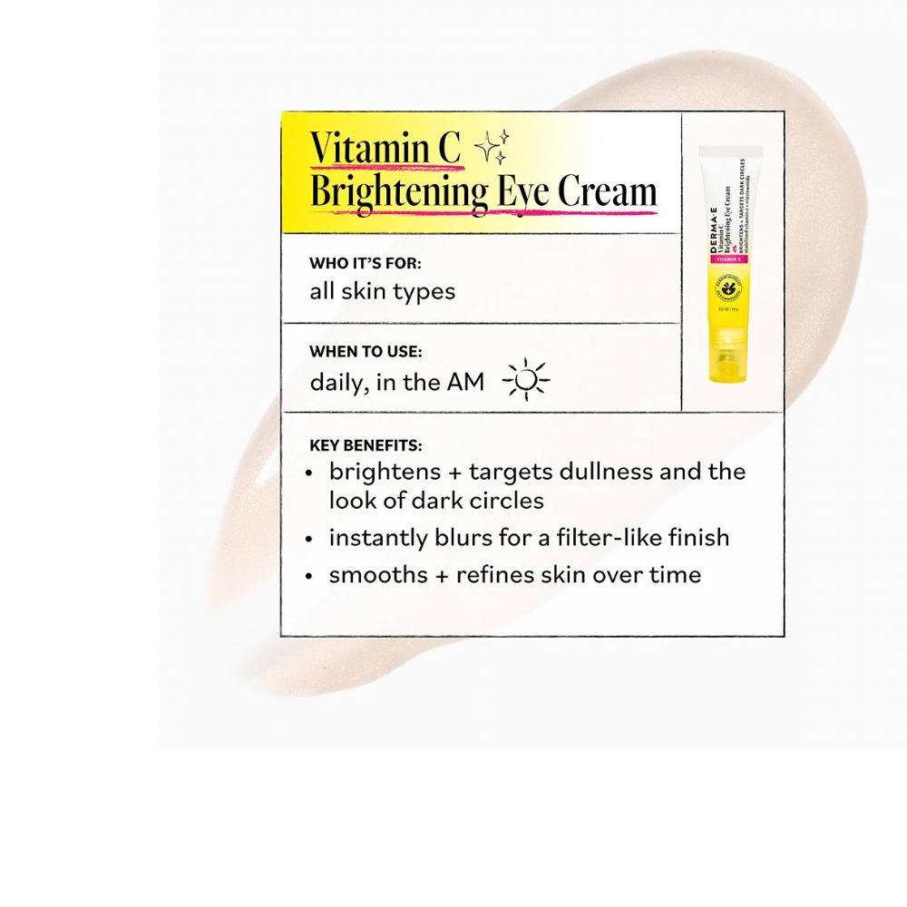 VITAMIN C BRIGHTENING EYE CREAM