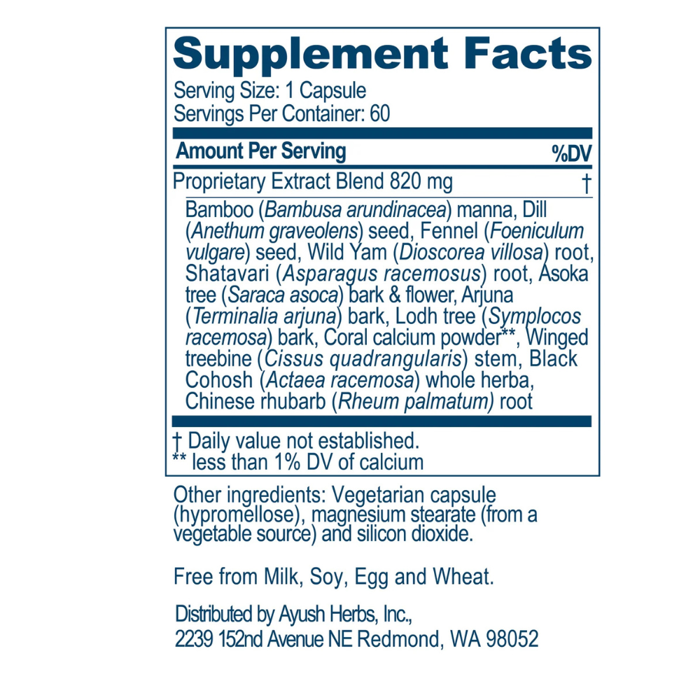ELEG FEM Natural Menopause Support Supplement