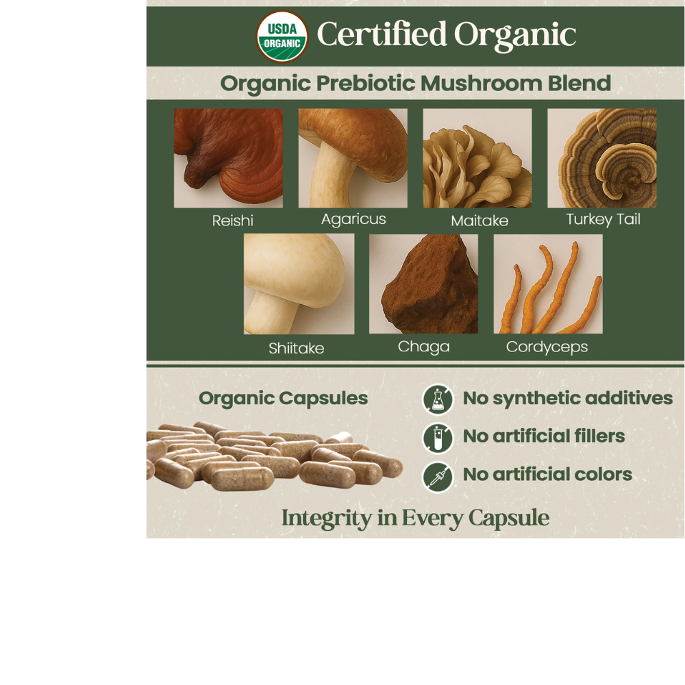 Organic Flora Men’s Daily Probiotic Supplement