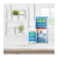 Thumbnail for Advil Suspensión para niños sin colorantes sabor frambuesa azul